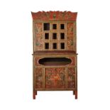 Tibetan Polychrome Reliquary Cabinet