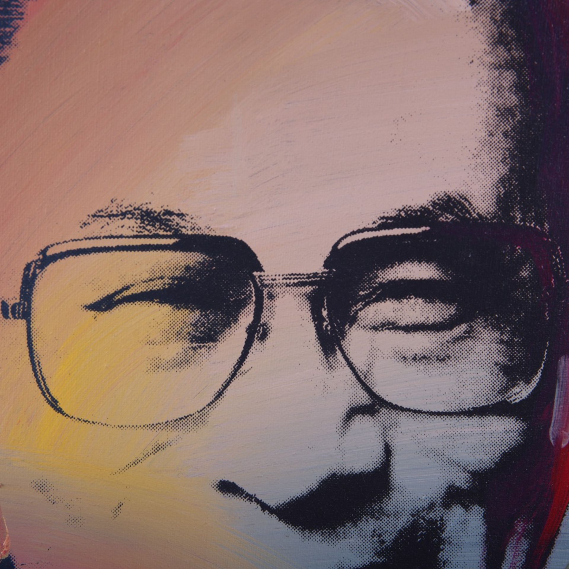 Peter Max Portrait Painting Dalai Lama - Bild 3 aus 5