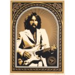 Shepard Fairey George Harrison Screenprint Signed