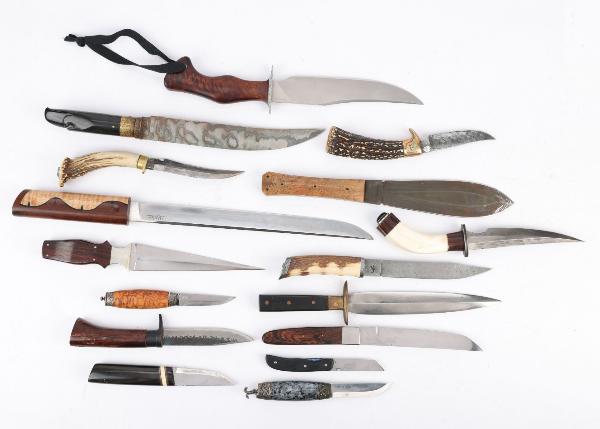 16 Hand Made Custom Knives - Bild 3 aus 23