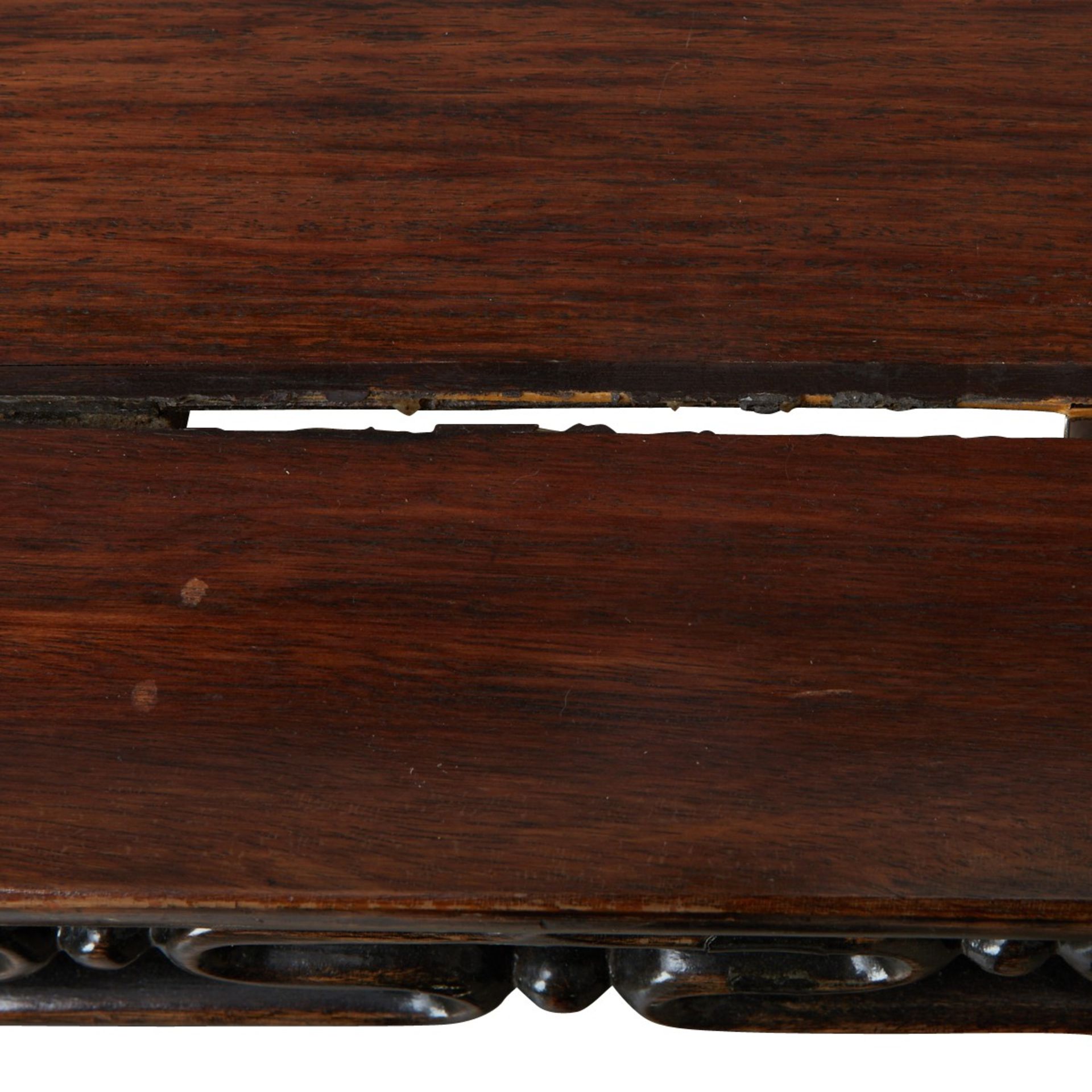 19th c. Chinese Hardwood Altar Table - Bild 11 aus 11