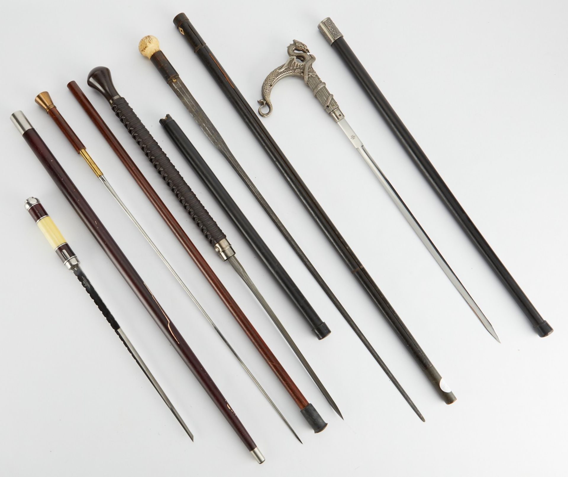 20 Sword Canes, Walking Sticks, and Canes - Bild 17 aus 19