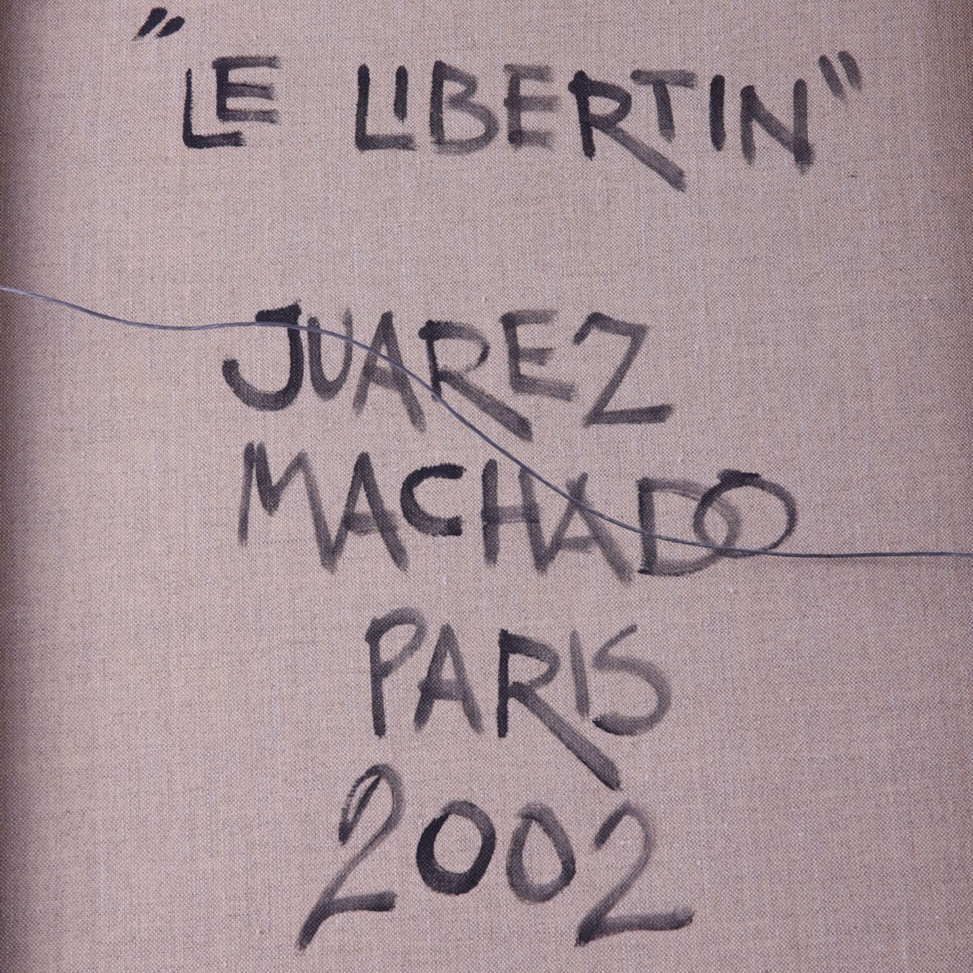 Juarez Machado "Le Libertin" Oil on Canvas - Bild 4 aus 6