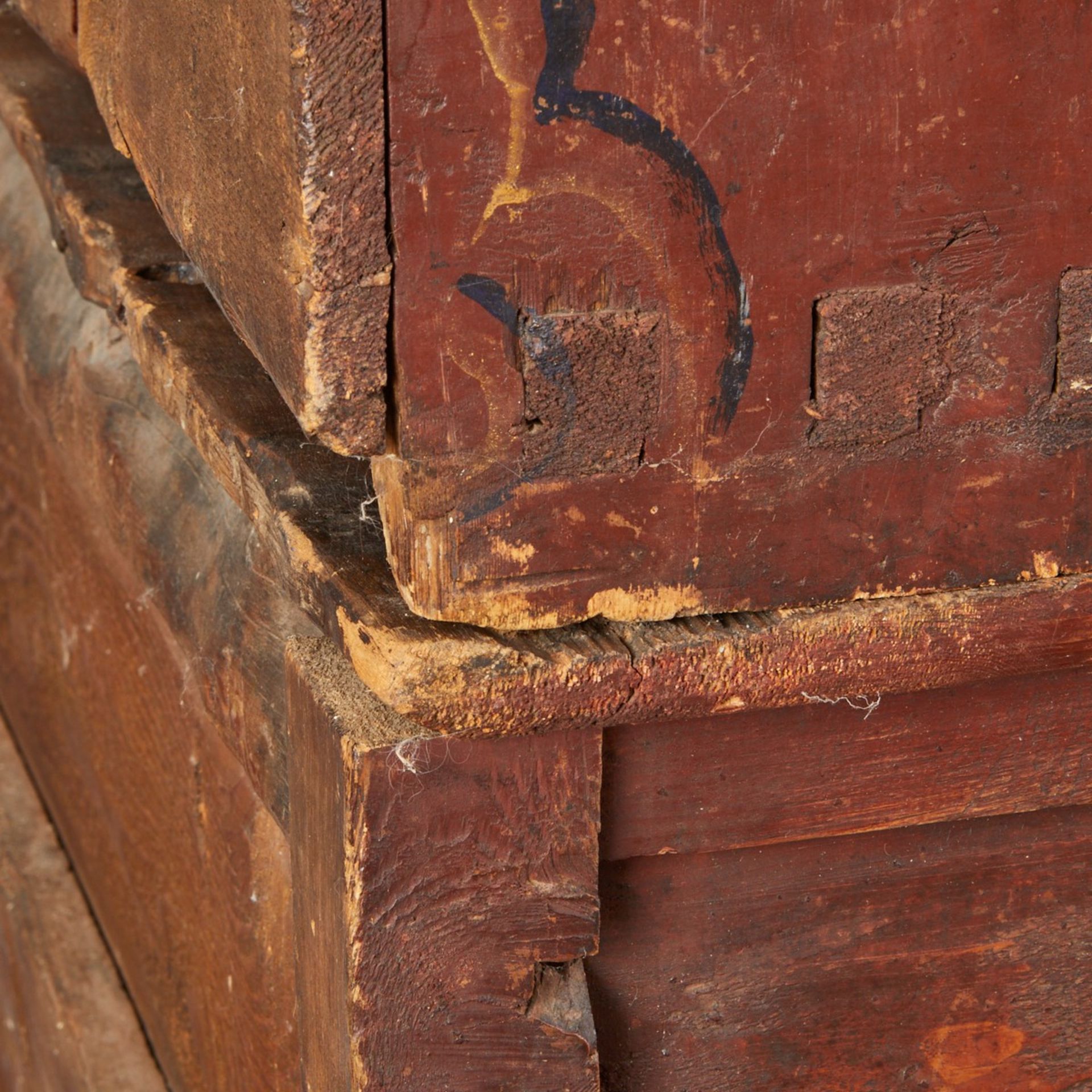 Tibetan Polychrome Reliquary Cabinet - Bild 11 aus 13