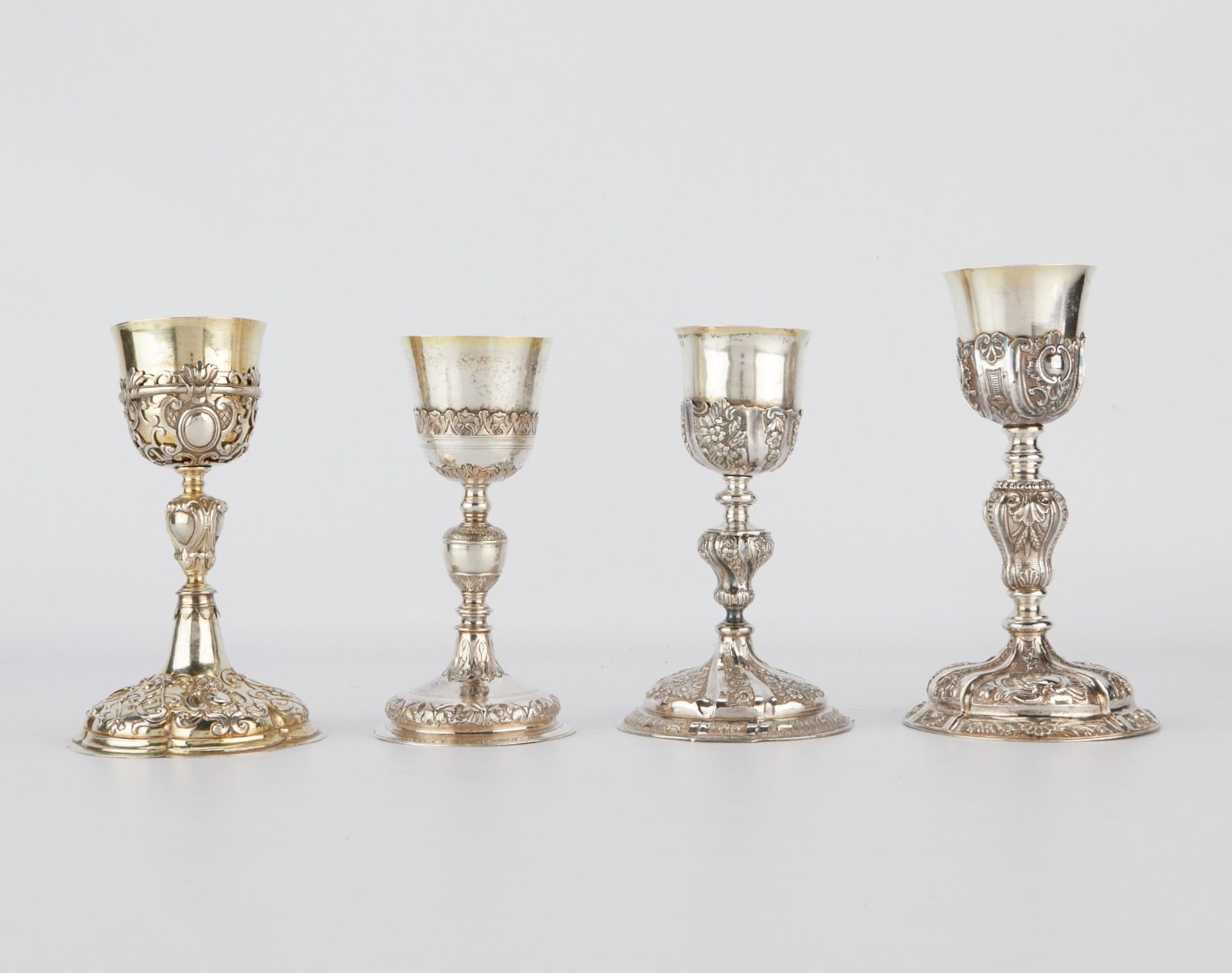 4 Sterling Silver Chalices - Bild 4 aus 15