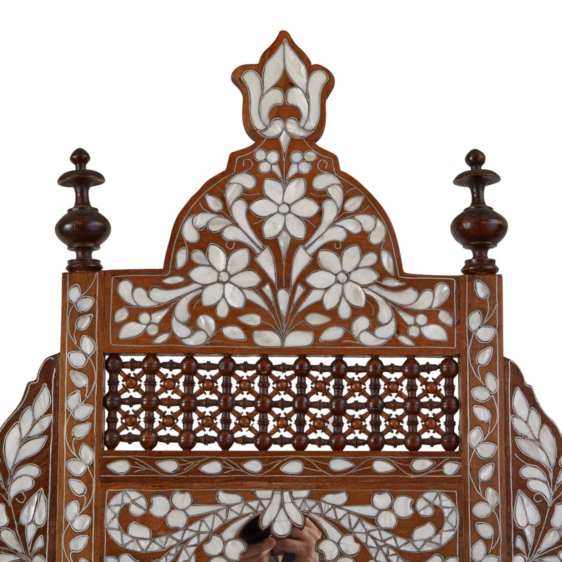 Syrian Mother of Pearl Inlaid Dressing Table - Image 7 of 10