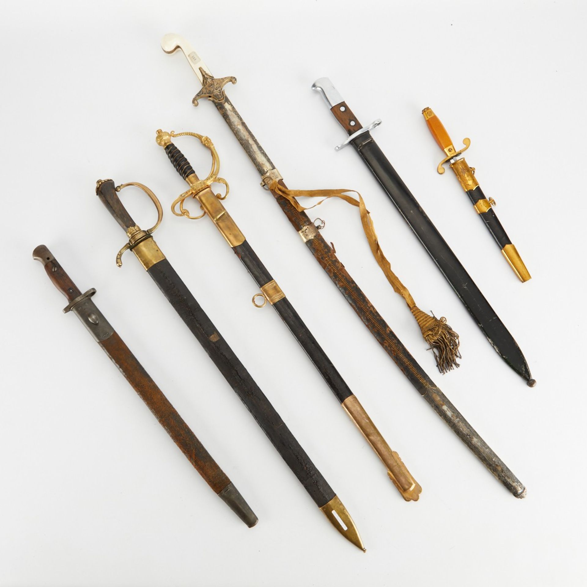 6 Military Swords & Knife - Bild 3 aus 14