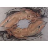 Juarez Machado Nudes Pastel Drawing