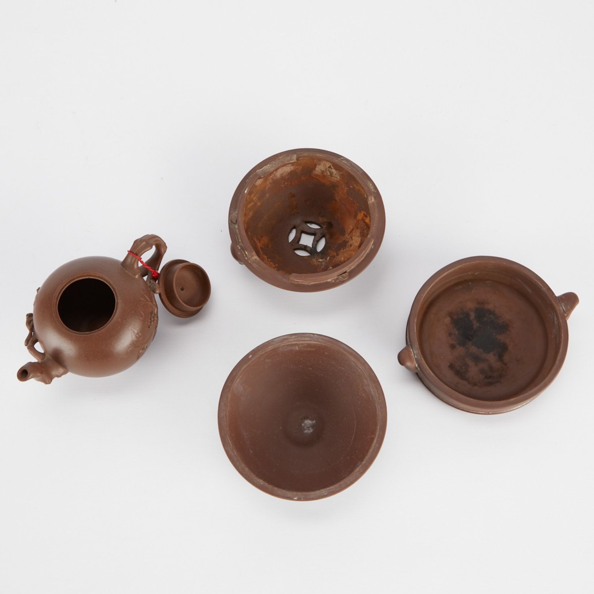 Chinese Yixing Teapot & Censer - Image 6 of 13