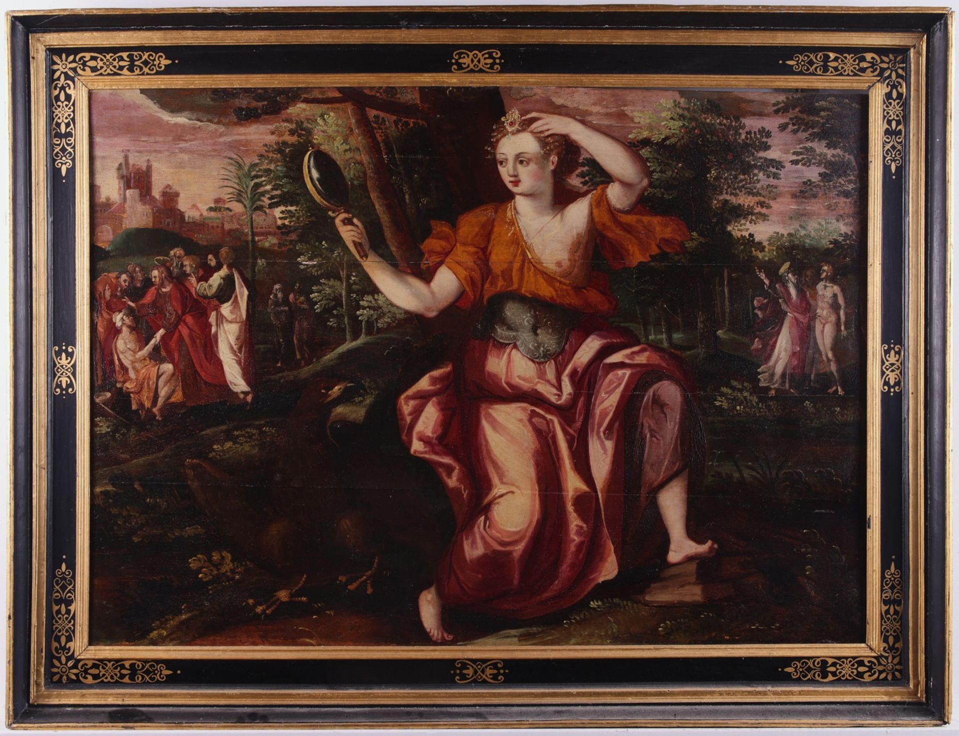 2 18th/19th c. Flemish School Old Master Paintings - Image 8 of 12