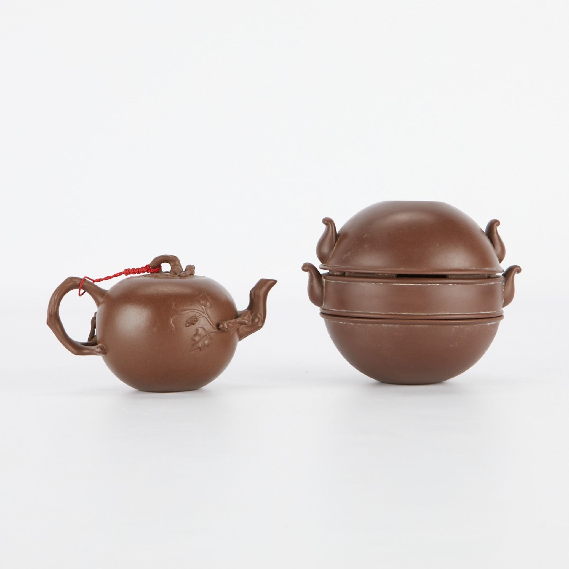 Chinese Yixing Teapot & Censer - Image 7 of 13