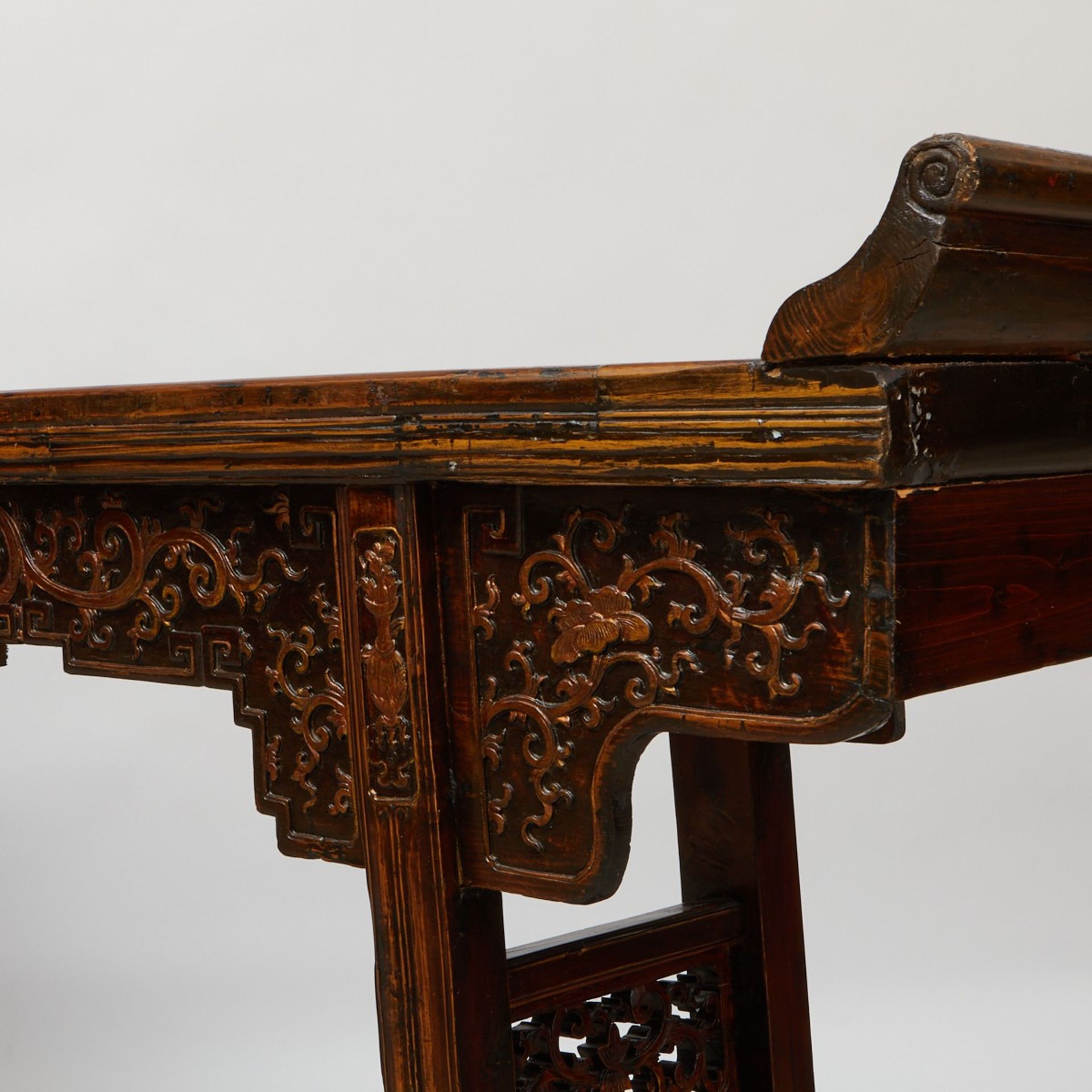 Large Chinese Altar Table w/ Dragons - Bild 8 aus 9