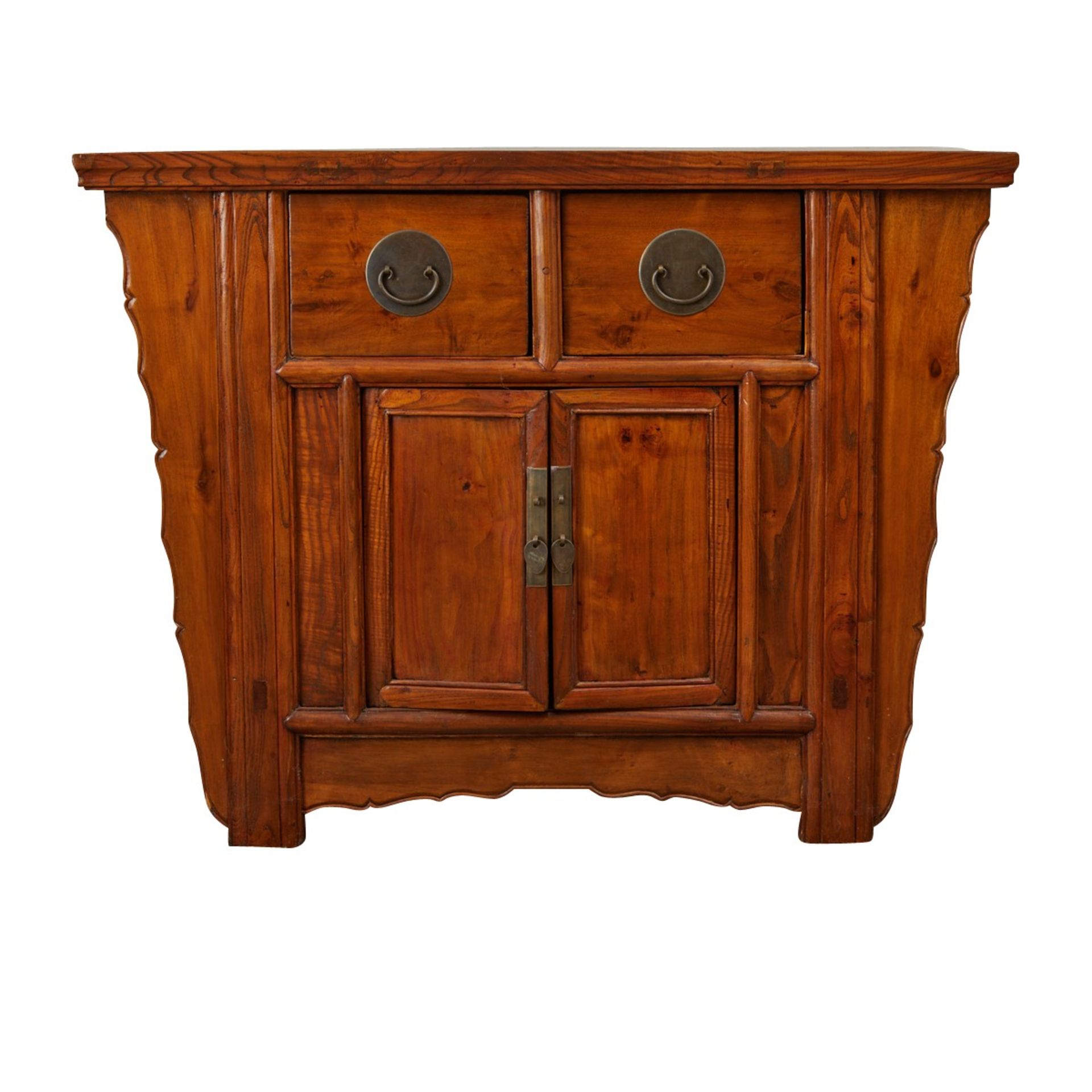 Chinese Elmwood Altar Cabinet