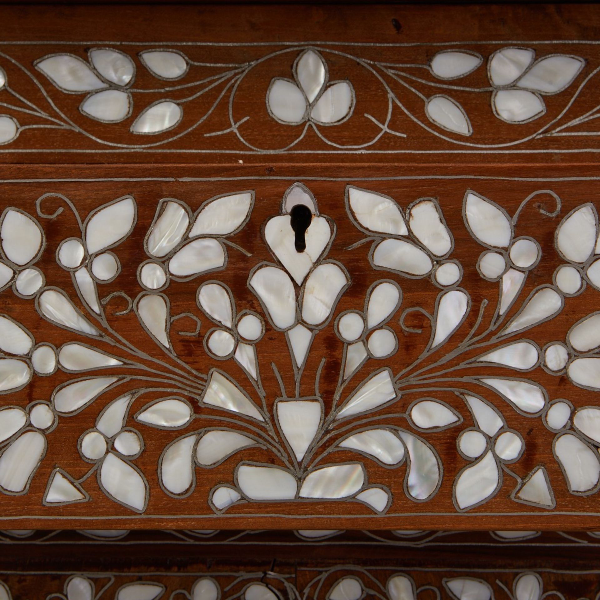 Syrian Mother of Pearl Inlaid Dressing Table - Image 9 of 10