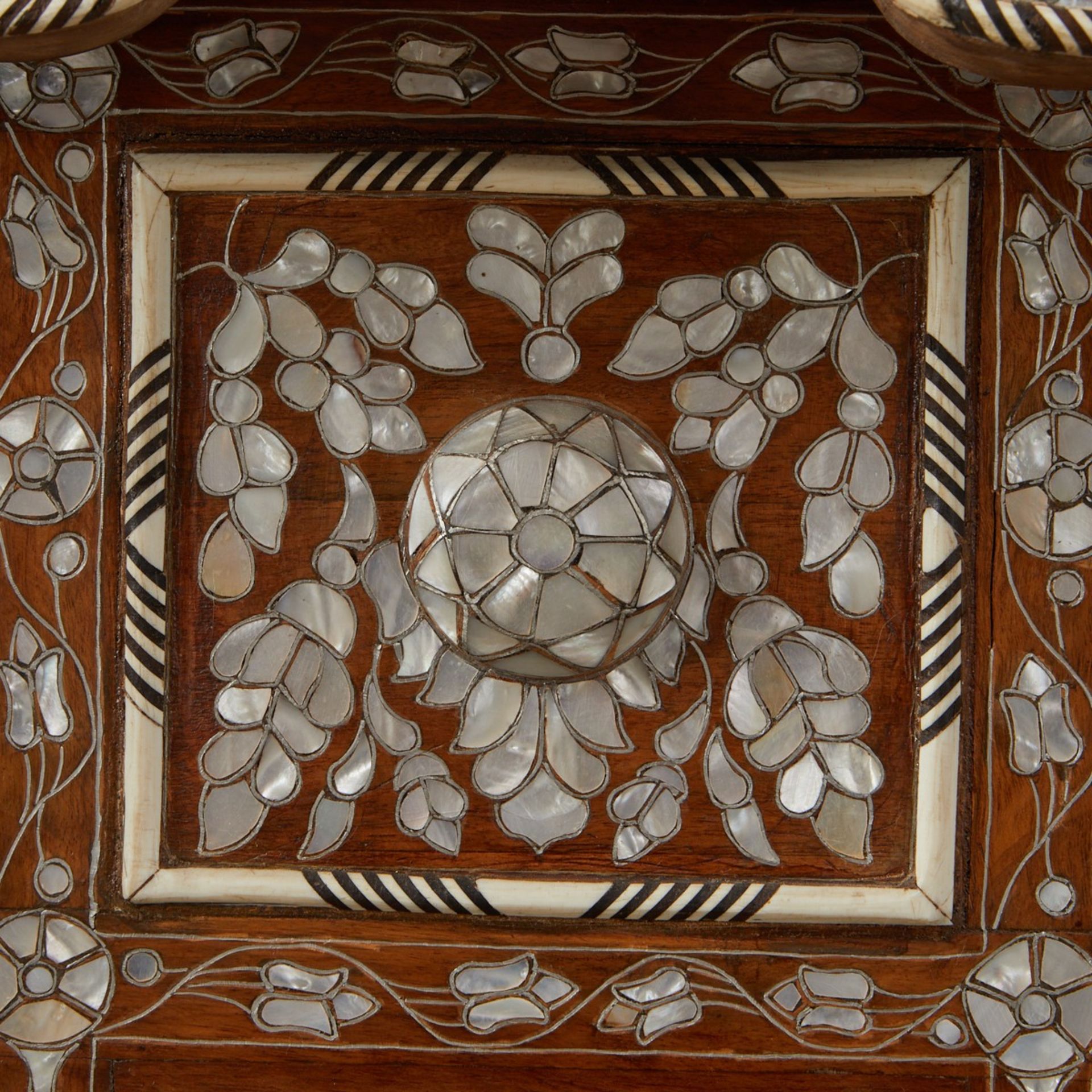 Levantine Mother of Pearl Inlaid Hall Table - Image 8 of 8