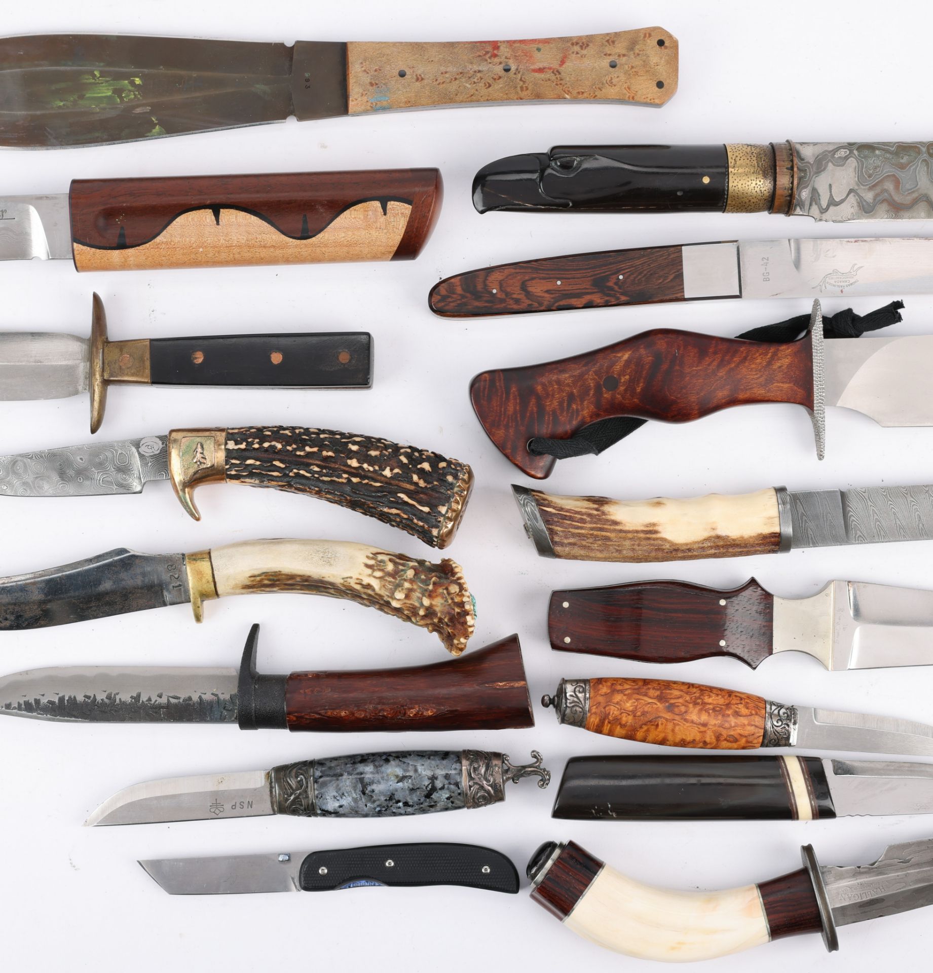 16 Hand Made Custom Knives - Bild 5 aus 23