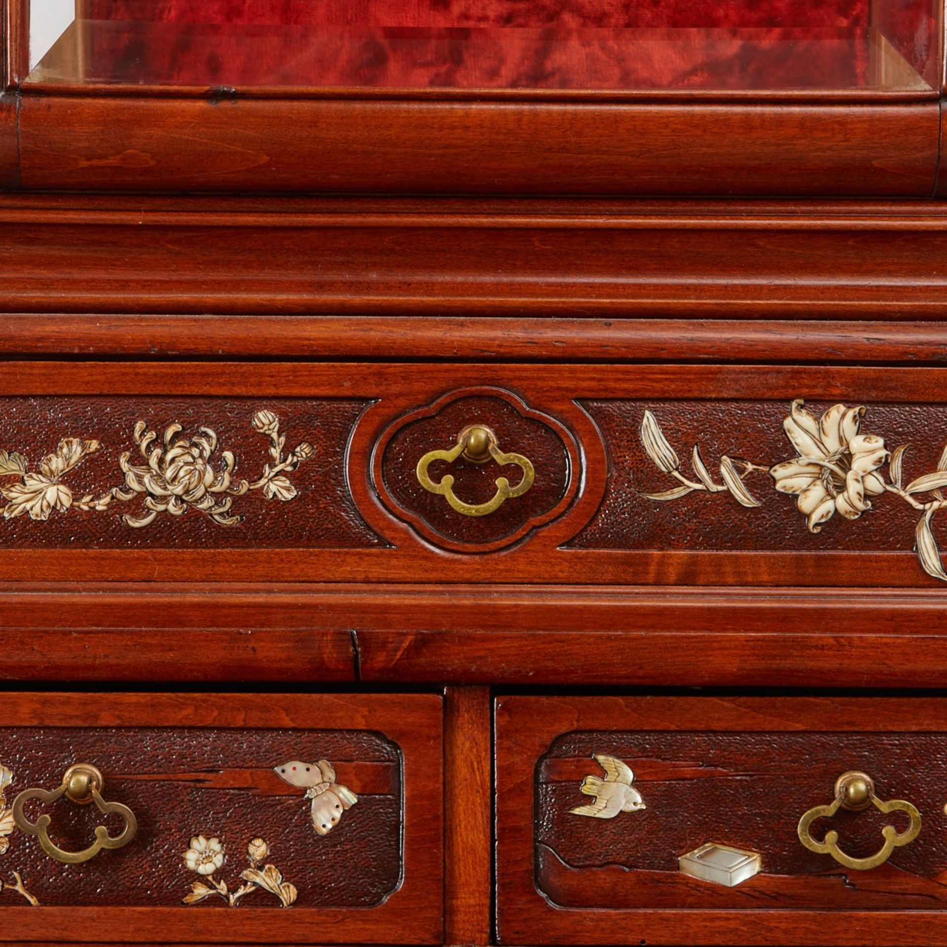 Gabriel Viardot Victorian Chinoiserie Desk - Bild 10 aus 10