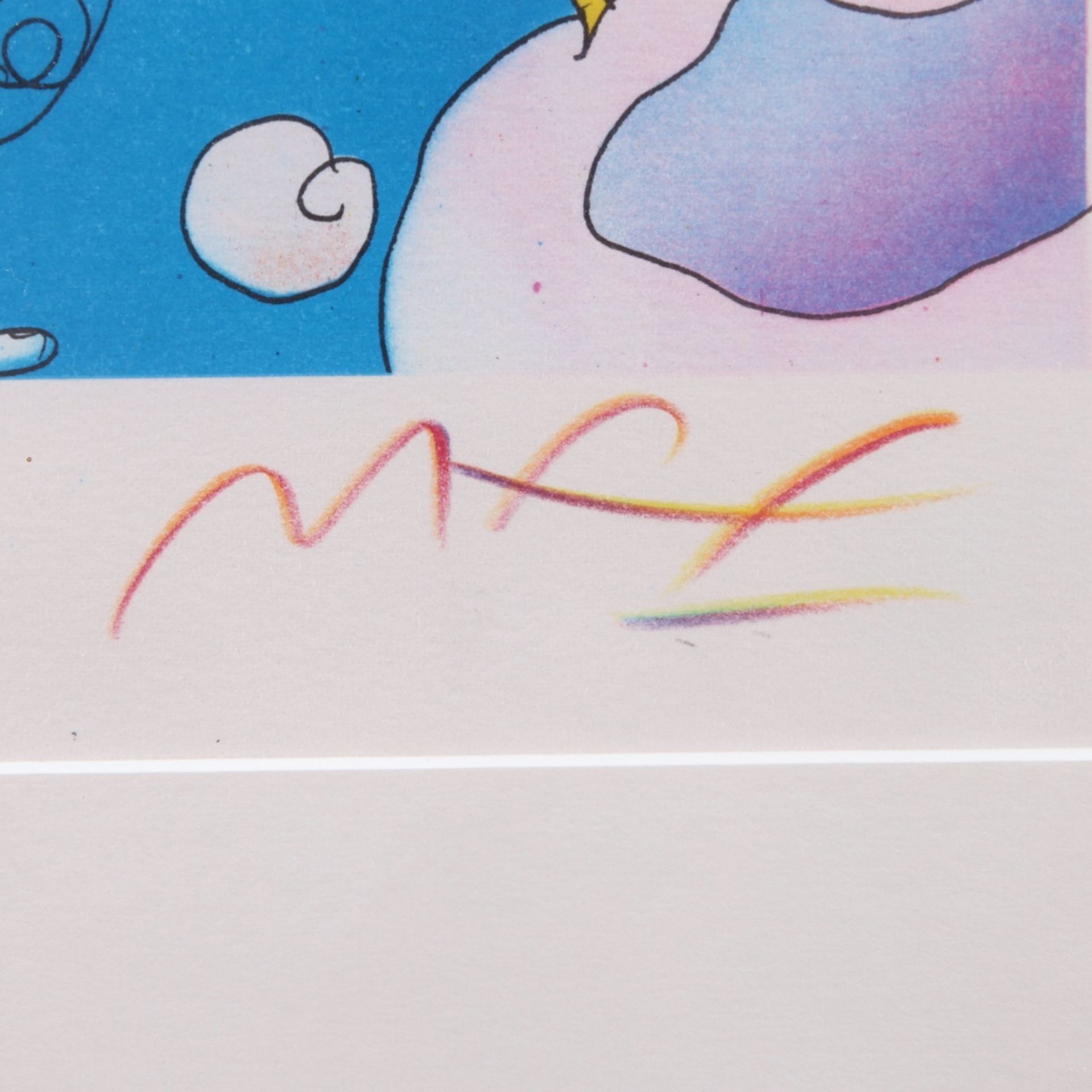 Peter Max "Galactic Man" Lithograph - Image 4 of 5