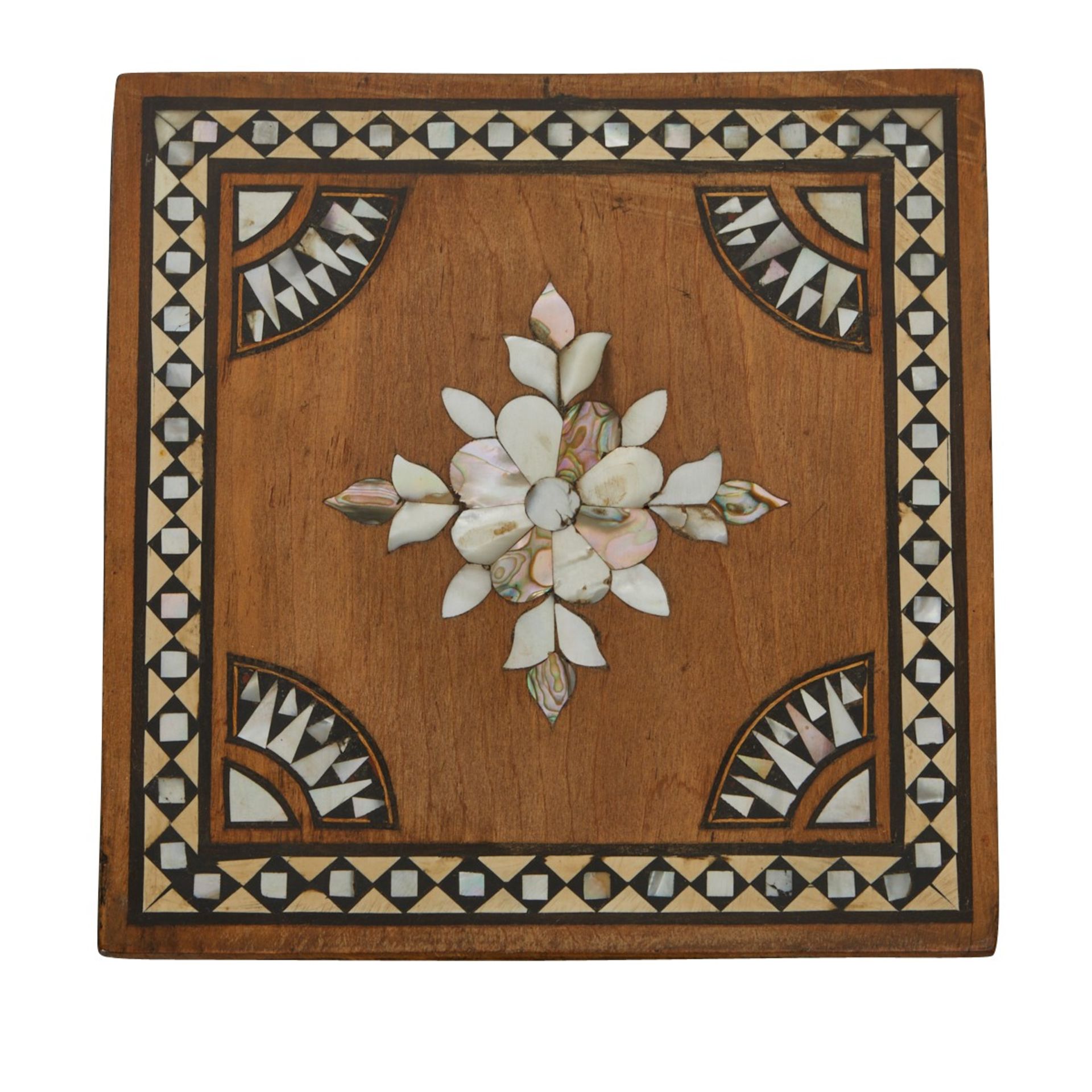 2 Syrian Mother of Pearl Inlaid Tables - Bild 6 aus 8