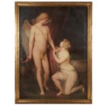 Large Oil Painting on Canvas Cupid and Psyche