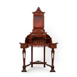 Gabriel Viardot Victorian Chinoiserie Desk