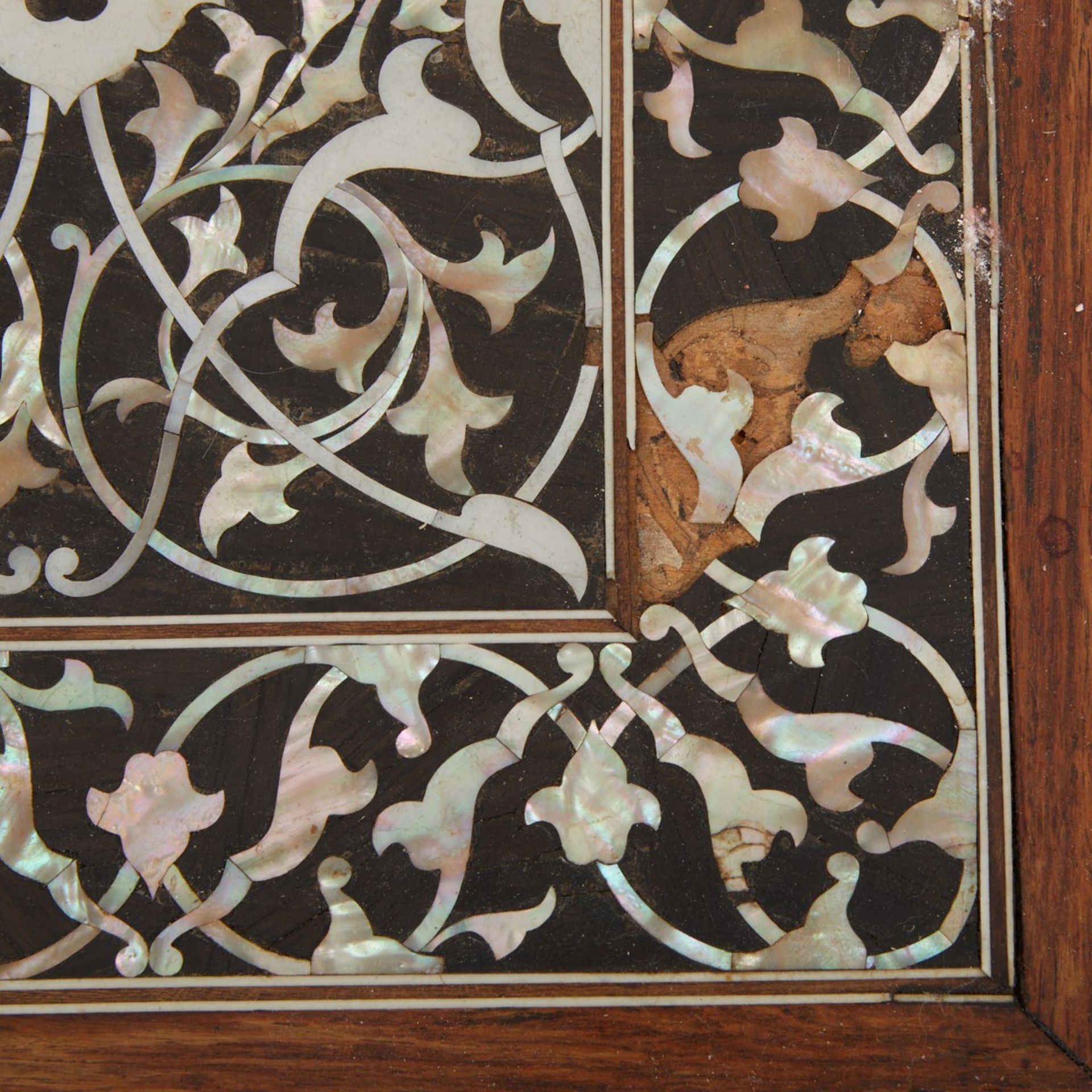 Syrian Mother of Pearl Inlaid Table - Image 6 of 7