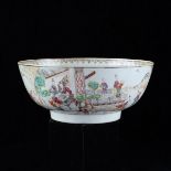 18th c. Chinese Export Porcelain Famille Rose Bowl