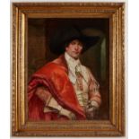 Alex de Andreis Cavalier Portrait Painting