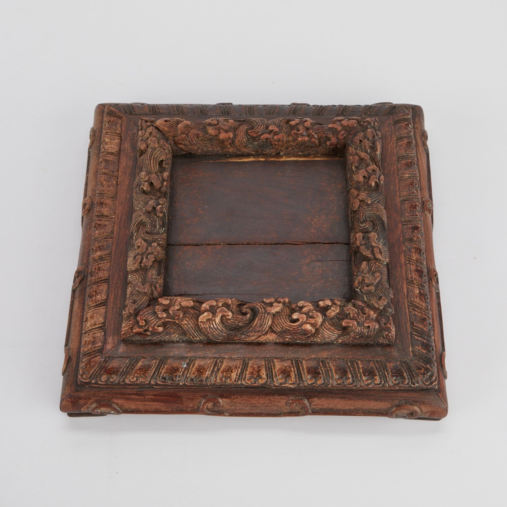 Chinese Seal Chest w/ Inlaid Jade Dragon - Image 7 of 10