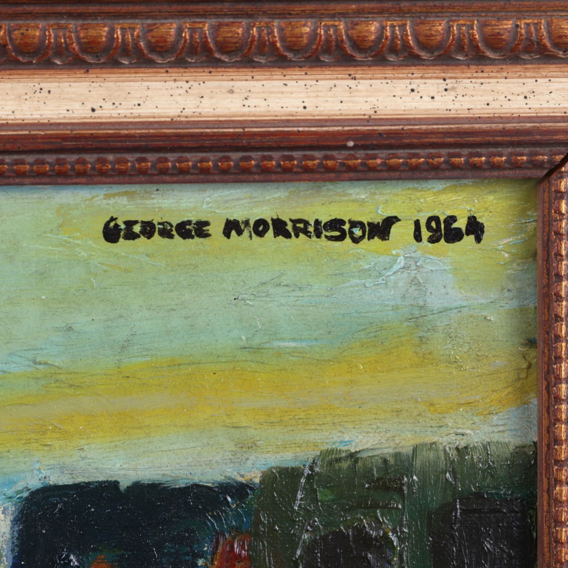 George Morrison Abstract Painting 1964 - Image 4 of 5