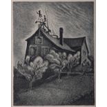 Wanda Gag "Wagon House" Lithograph