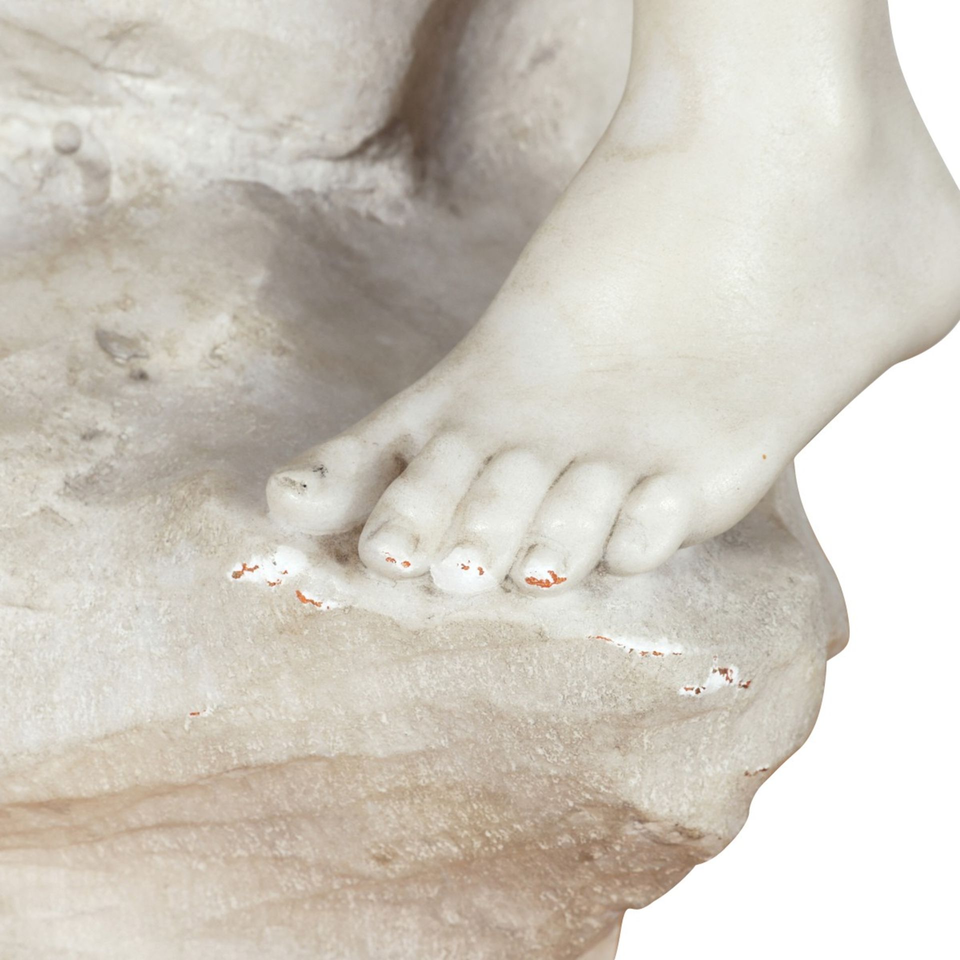 Pietro Bazzanti "Fisher Boy" Marble Sculpture - Bild 11 aus 11