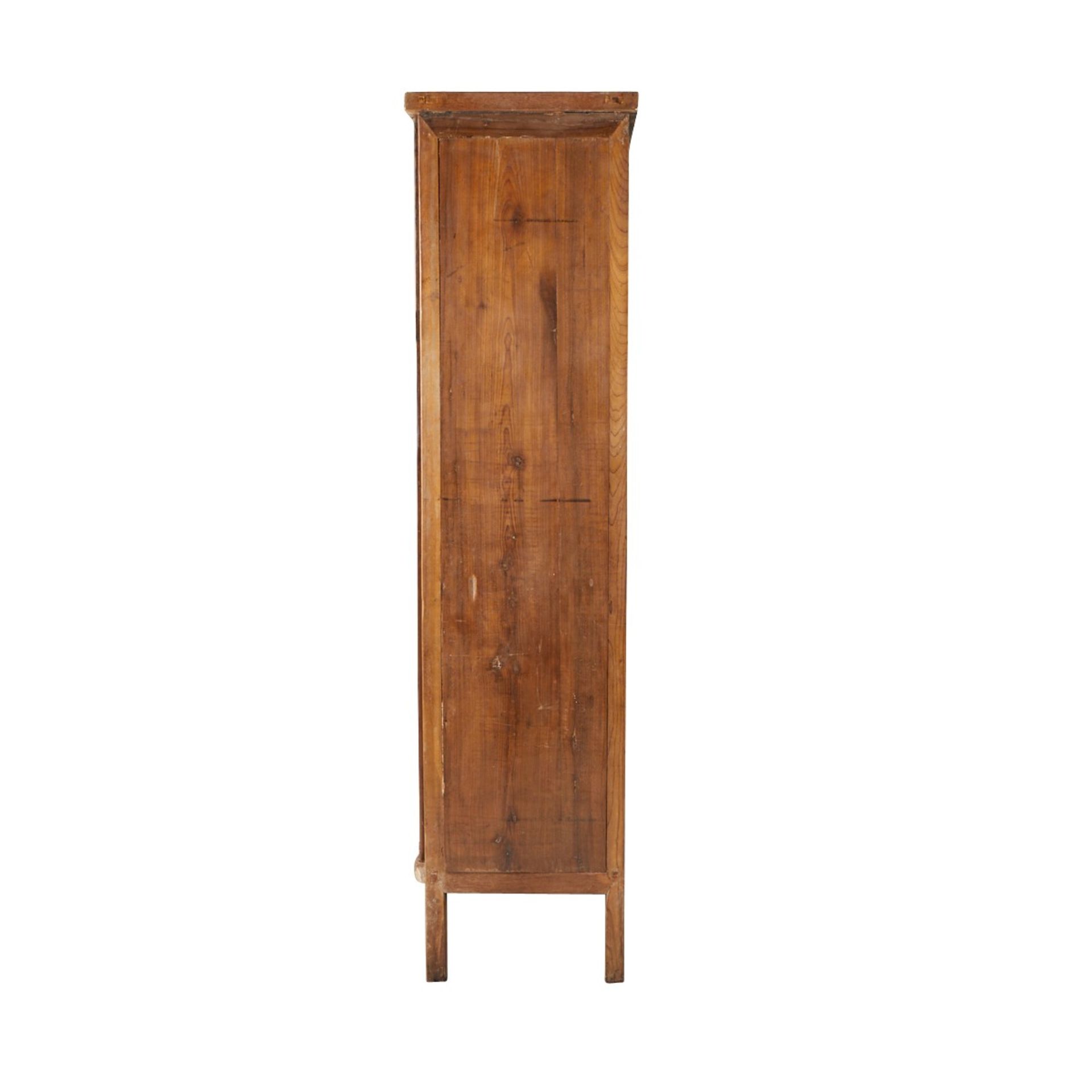 Antique Chinese Wood Cabinet or Wardrobe - Image 4 of 15