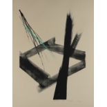 Toko Shinoda "Spring" Sumi Lithograph