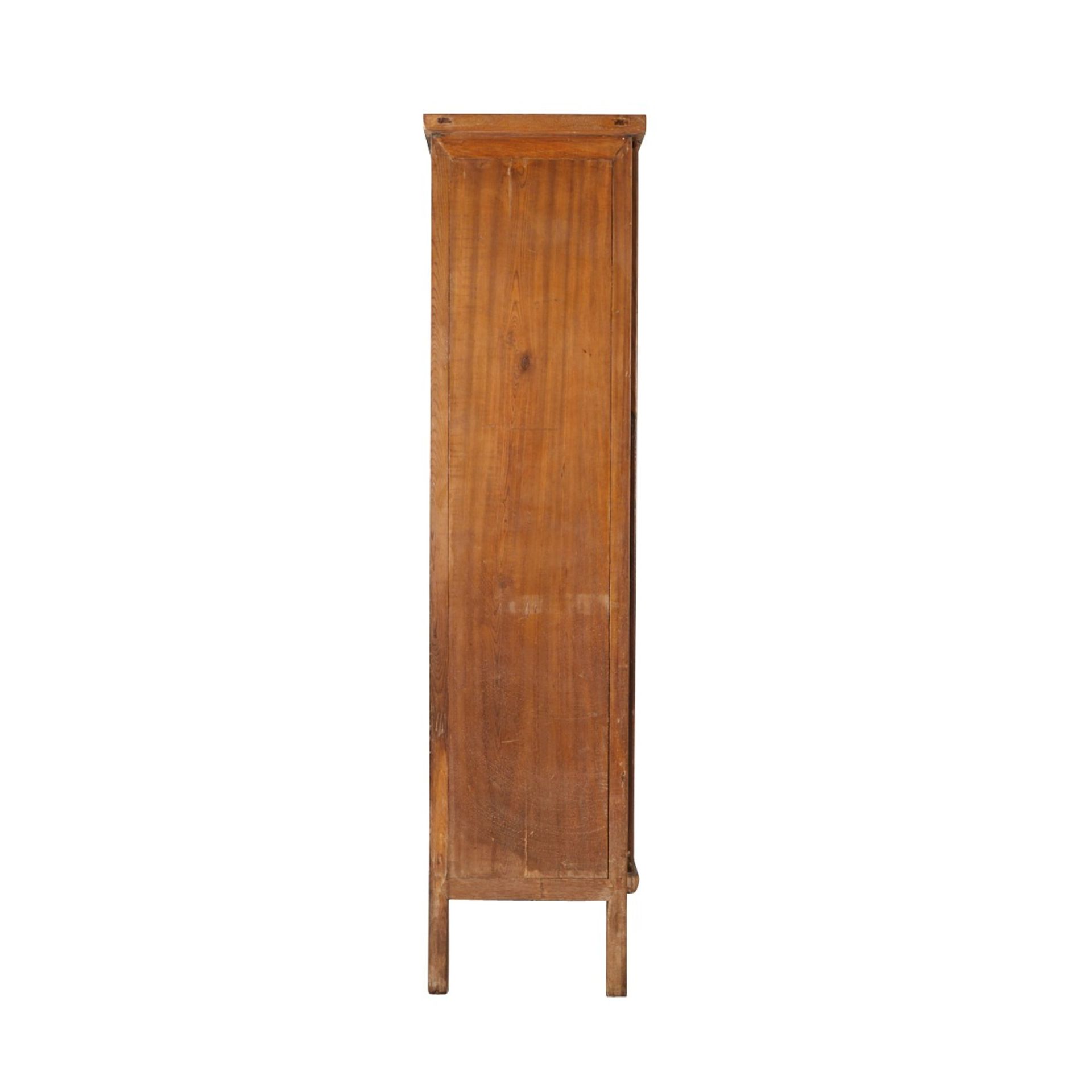 Antique Chinese Wood Cabinet or Wardrobe - Image 6 of 15