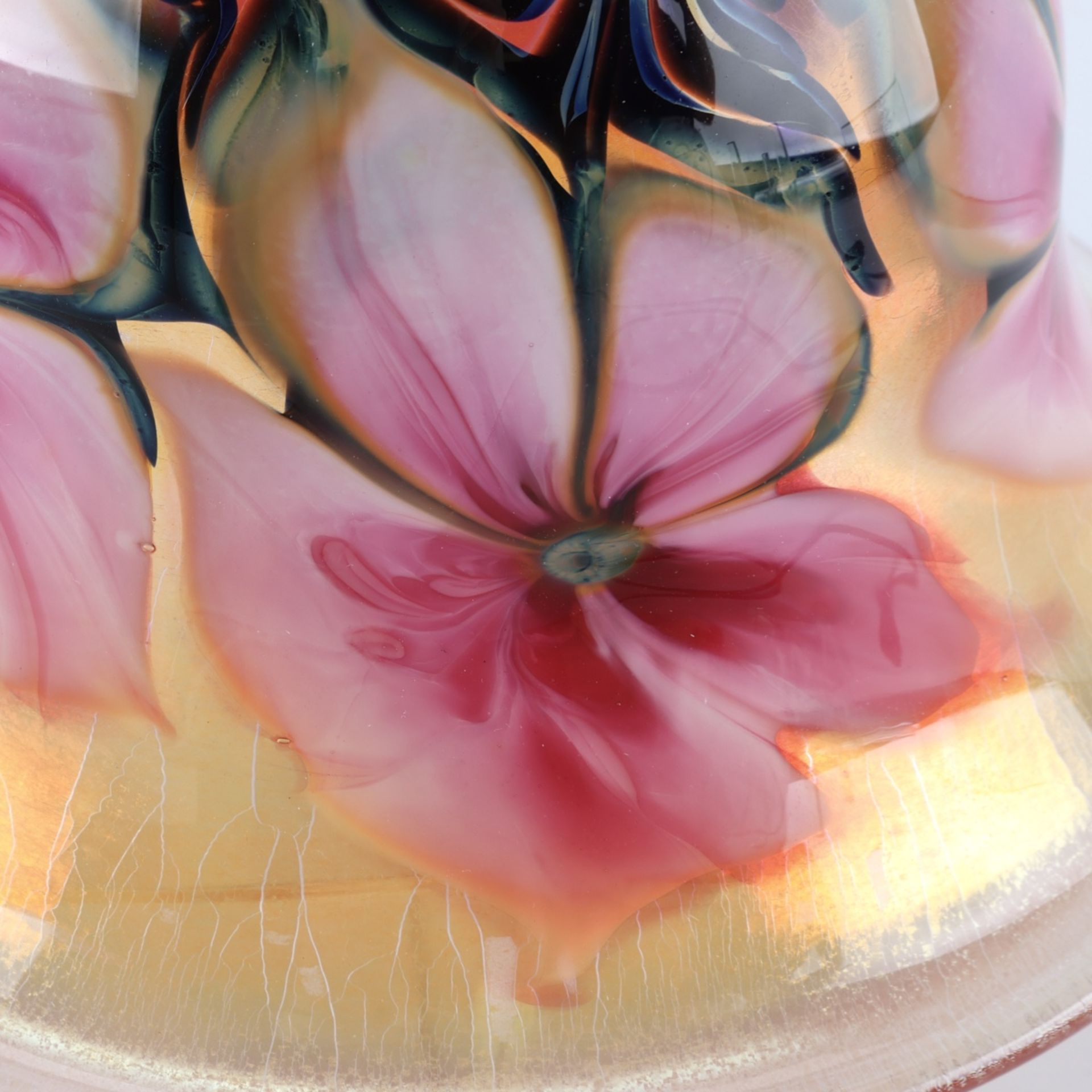 Lundberg Studios Art Glass Boudoir Lamp - Bild 9 aus 10
