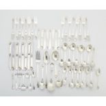 F.W. Smith Sterling Flatware & Asstd Silver 65 Pcs