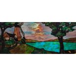 Witte Brothers Stained Glass Window Hanging