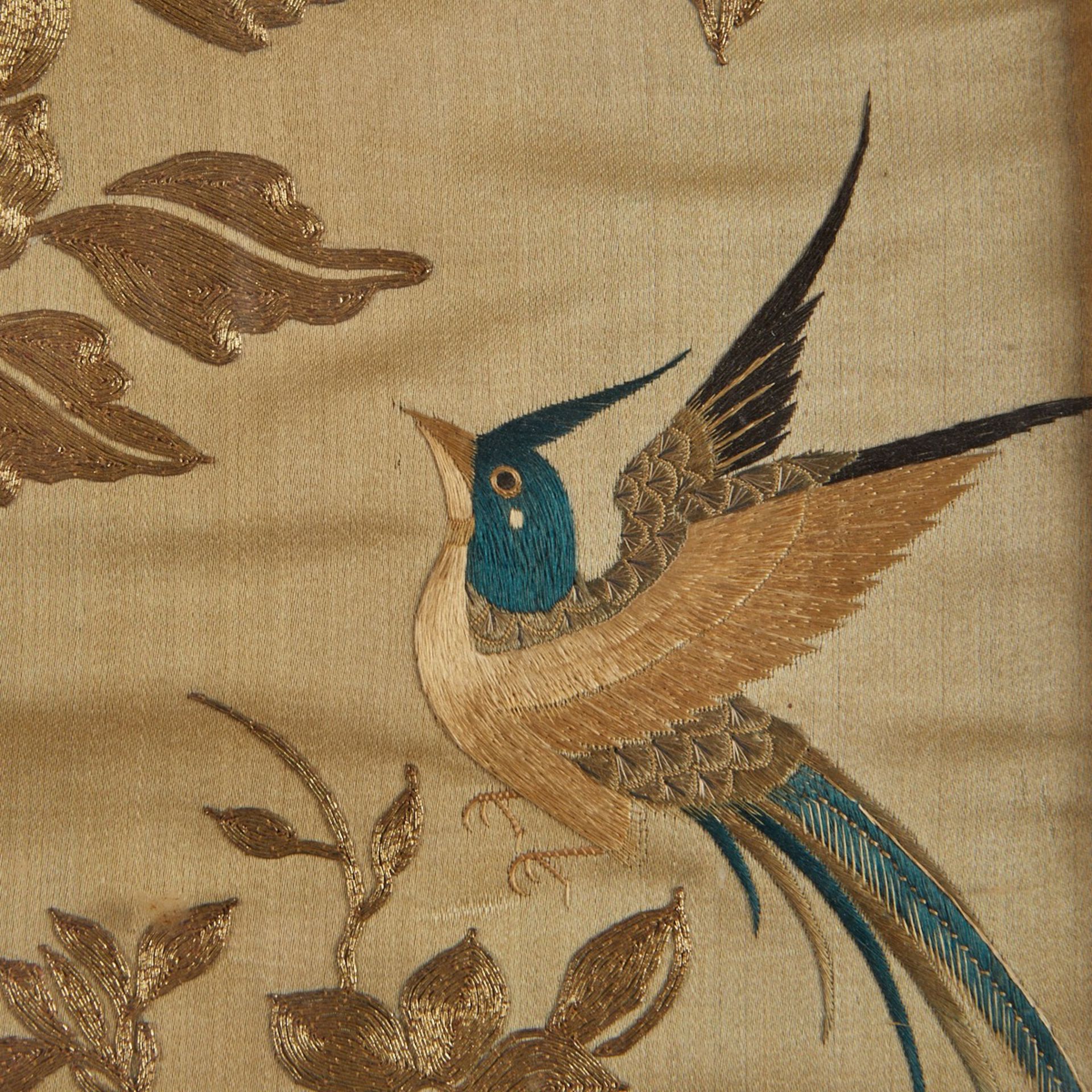 3 Chinese Textiles Embroidery and K'ossu Kesi - Bild 5 aus 14