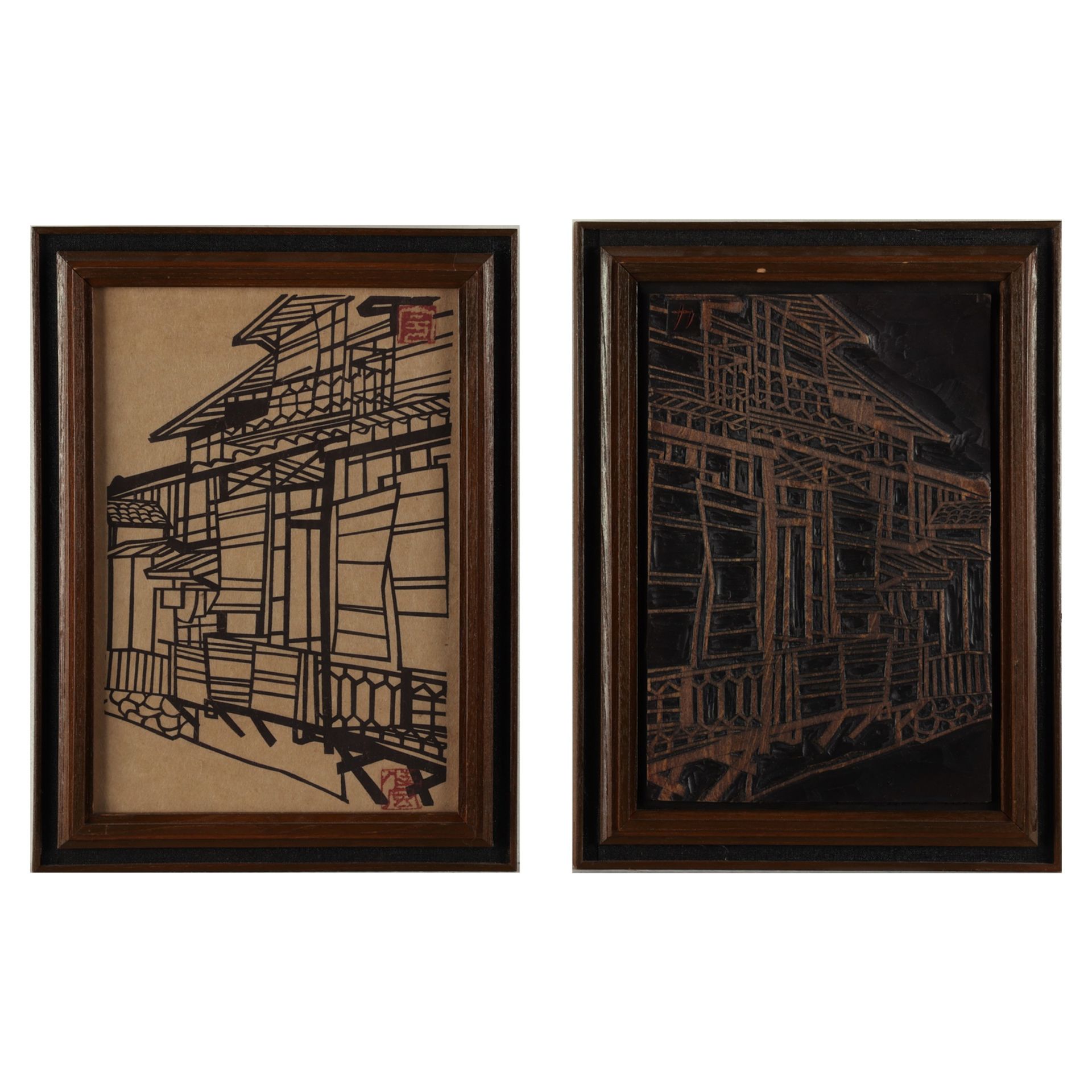 Clifton Karhu Woodblock and Print