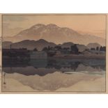 Hiroshi Yoshida "Itoigawa" Woodblock Print