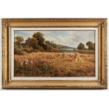 John Horace Hooper "Harvest Time" Landscape