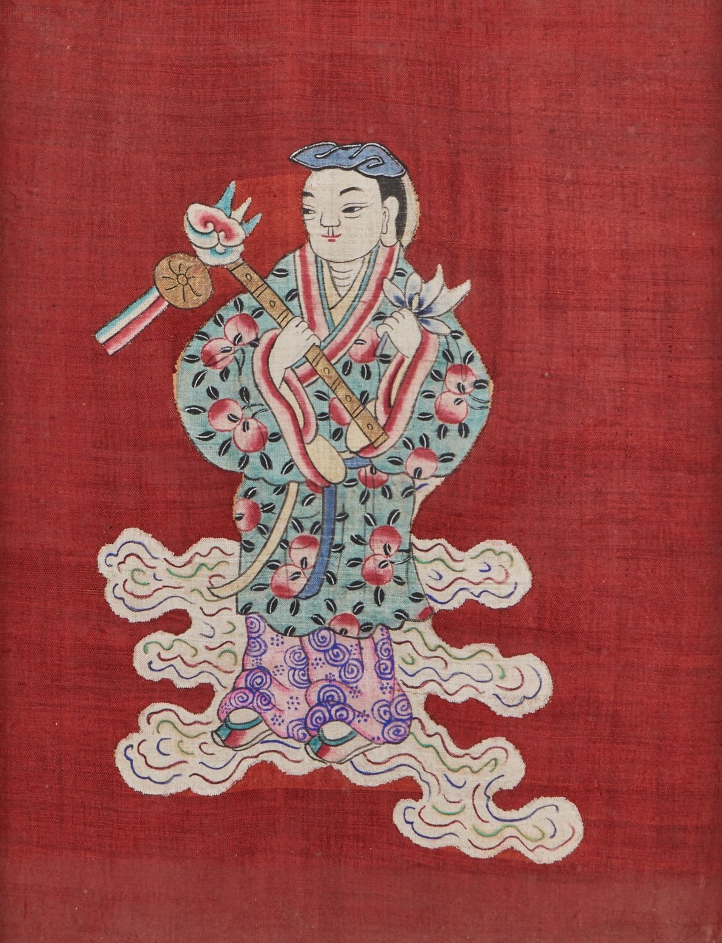 3 Chinese Textiles Embroidery and K'ossu Kesi - Bild 11 aus 14