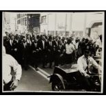 1963 MLK Jr. Detroit March to Freedom Press Photo