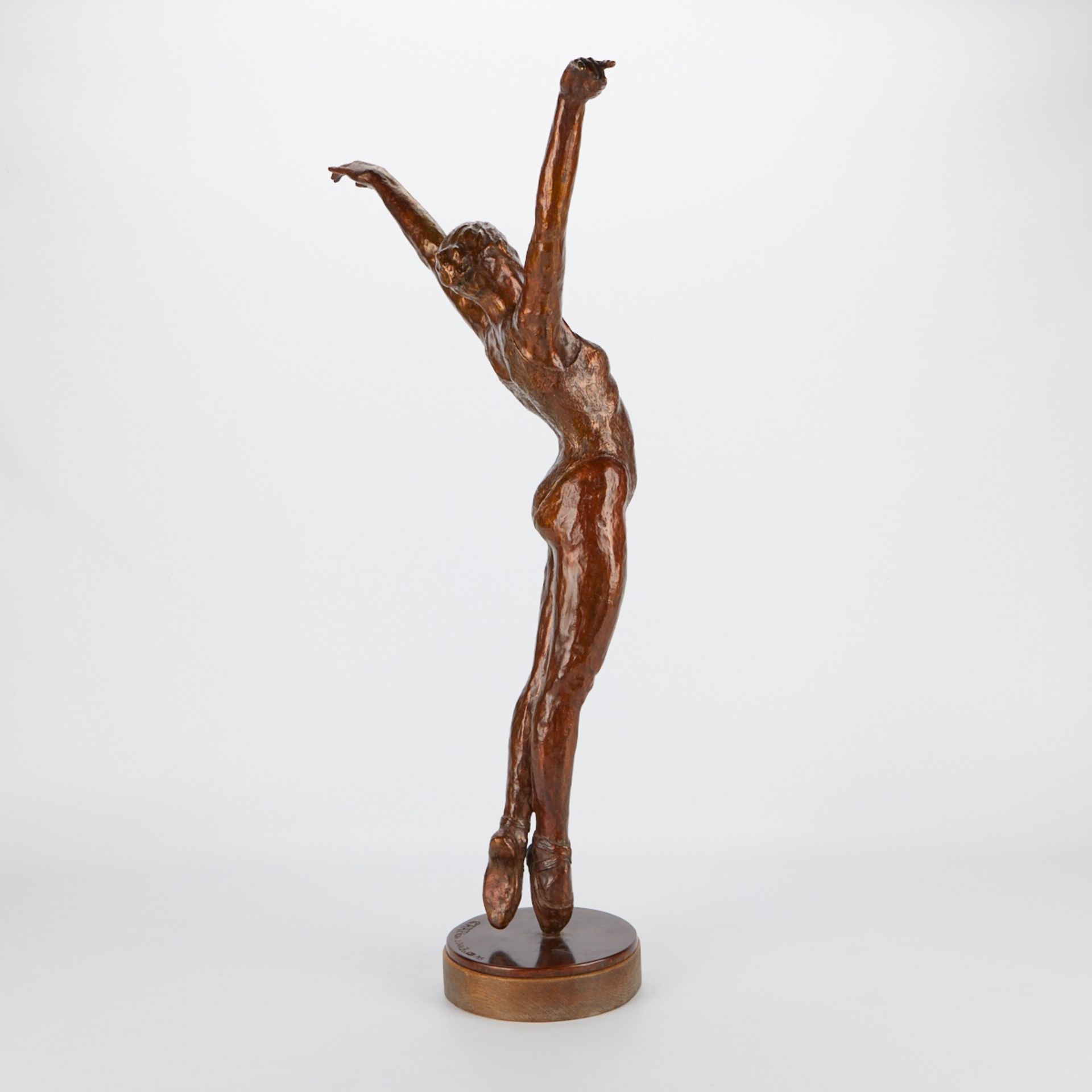 Modern Bronze Sculpture of a Dancer - Bild 6 aus 7
