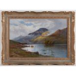 Alfred Fontville de Breanski Jr. Loch Painting