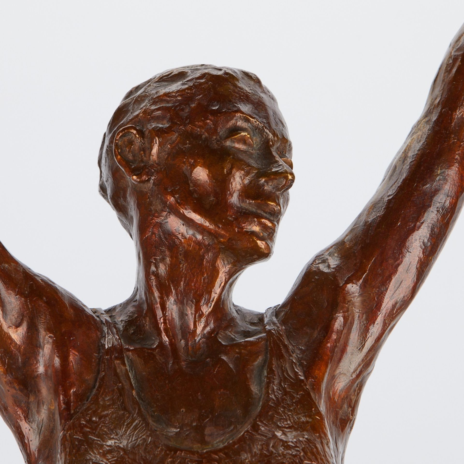 Modern Bronze Sculpture of a Dancer - Bild 7 aus 7