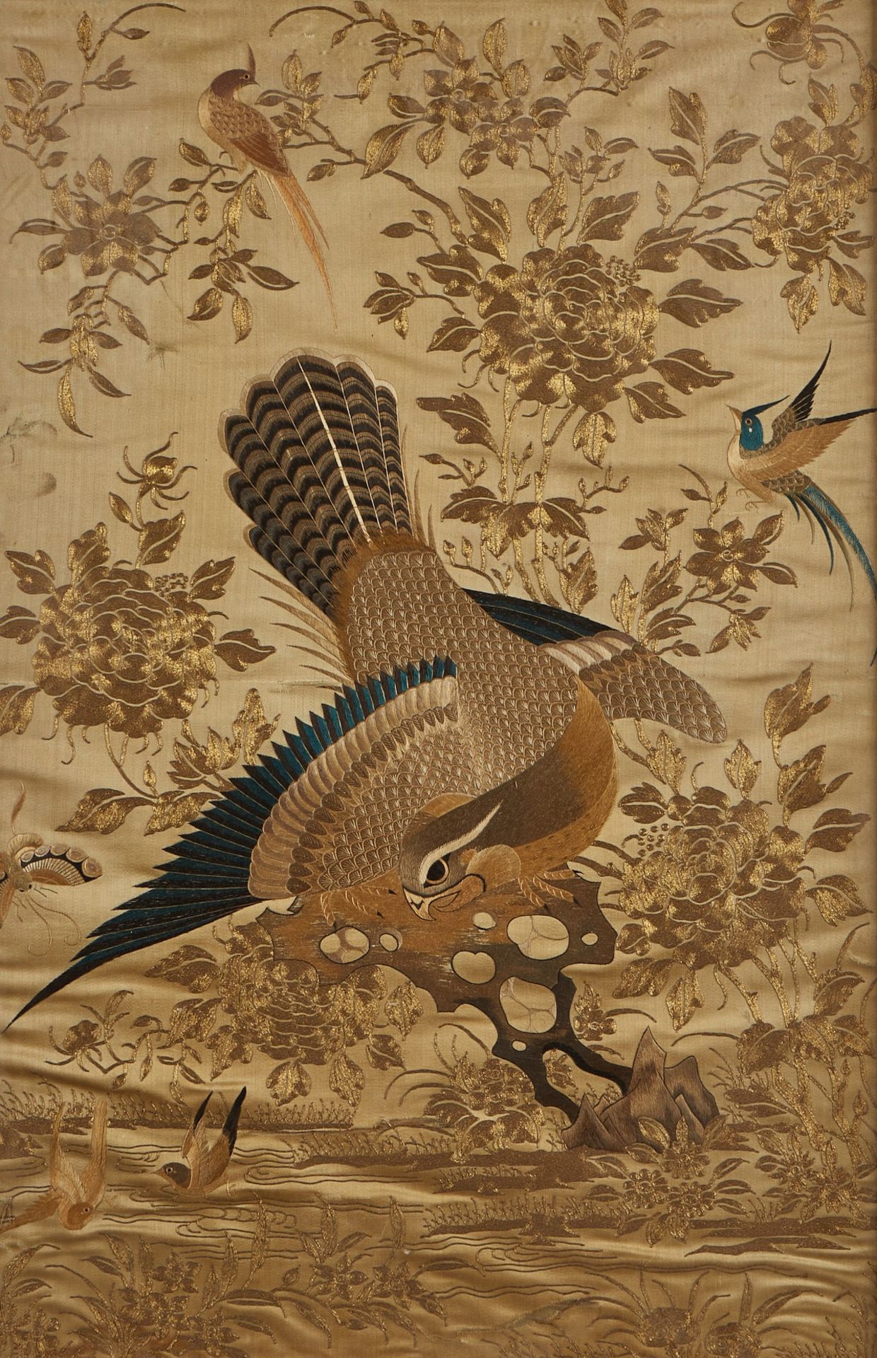 3 Chinese Textiles Embroidery and K'ossu Kesi - Bild 2 aus 14