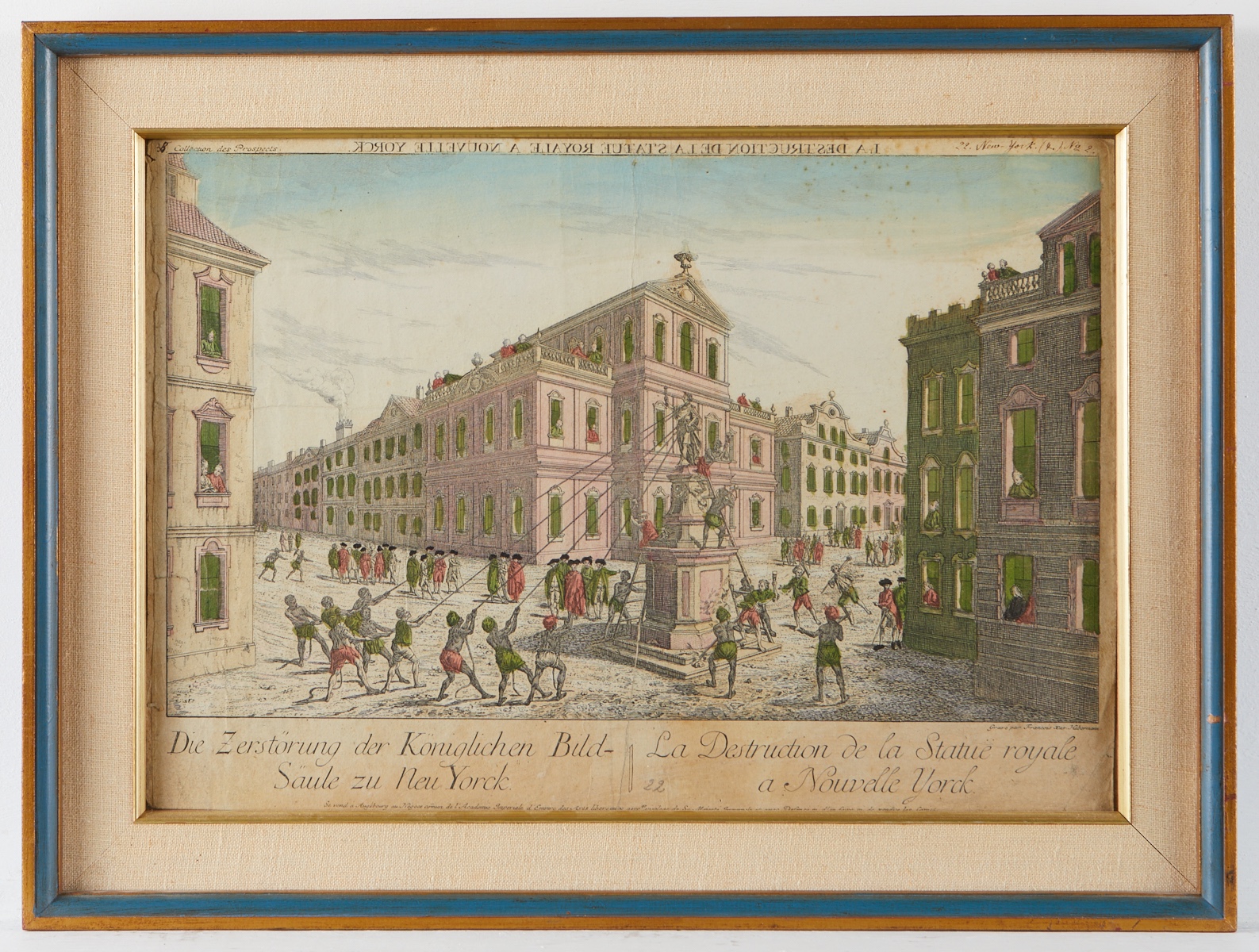 6 Framed 18th Century Prints - Image 12 of 35