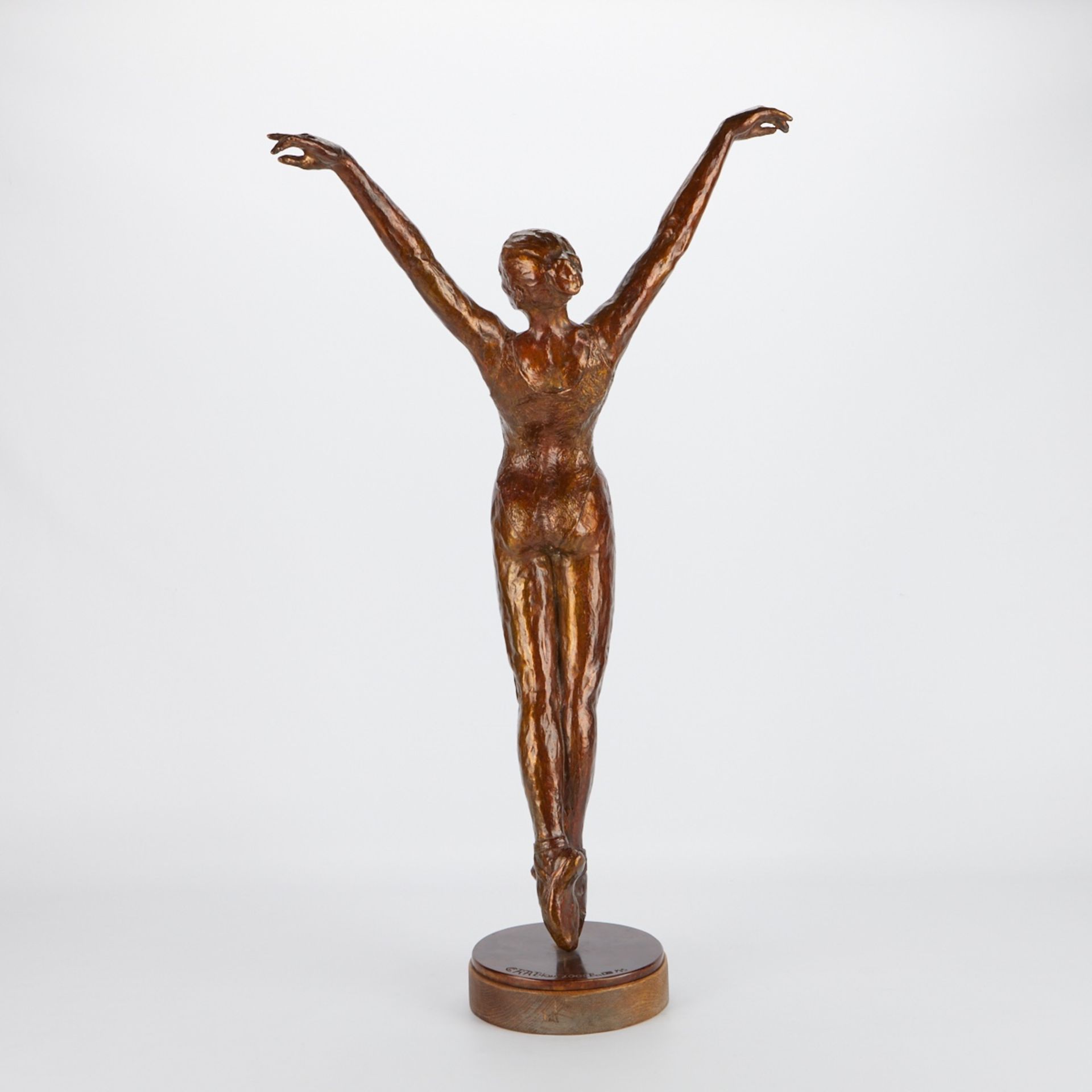 Modern Bronze Sculpture of a Dancer - Bild 5 aus 7